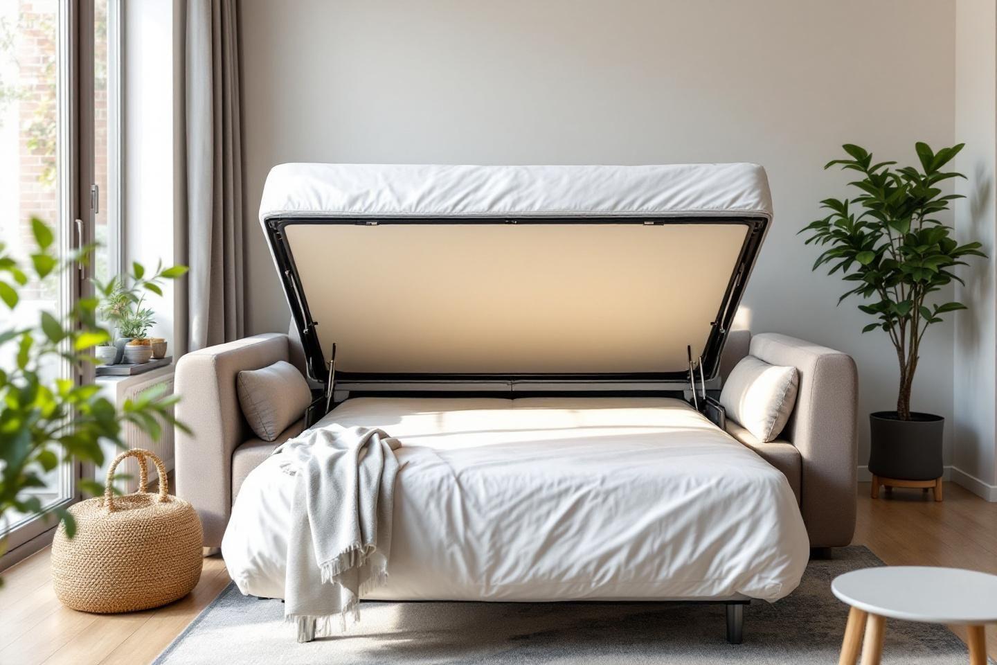 Canapé-lit comme solution permanente : guide complet et conseils