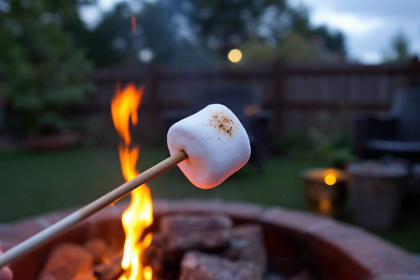 Comment faire griller des marshmallows au brasero : recette facile