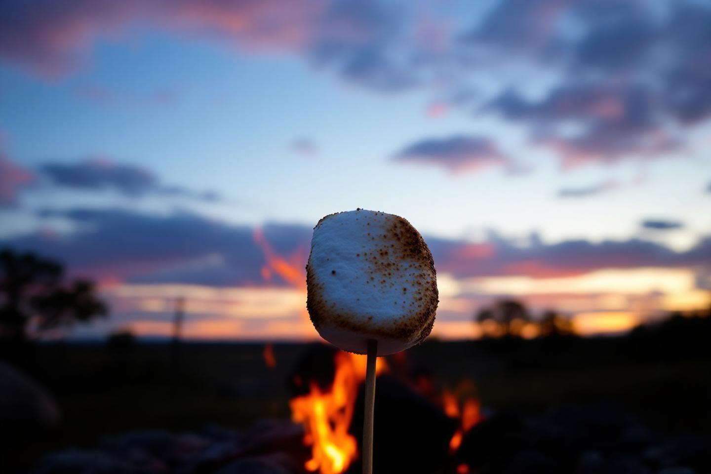 Comment faire griller des marshmallows au brasero : recette facile