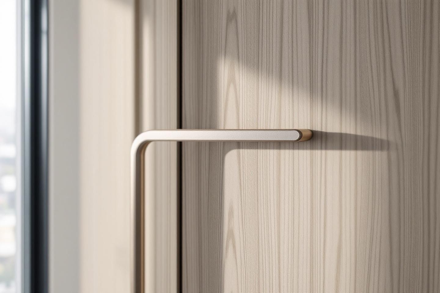 Quelle hauteur pour une poignée de porte coulissante ?