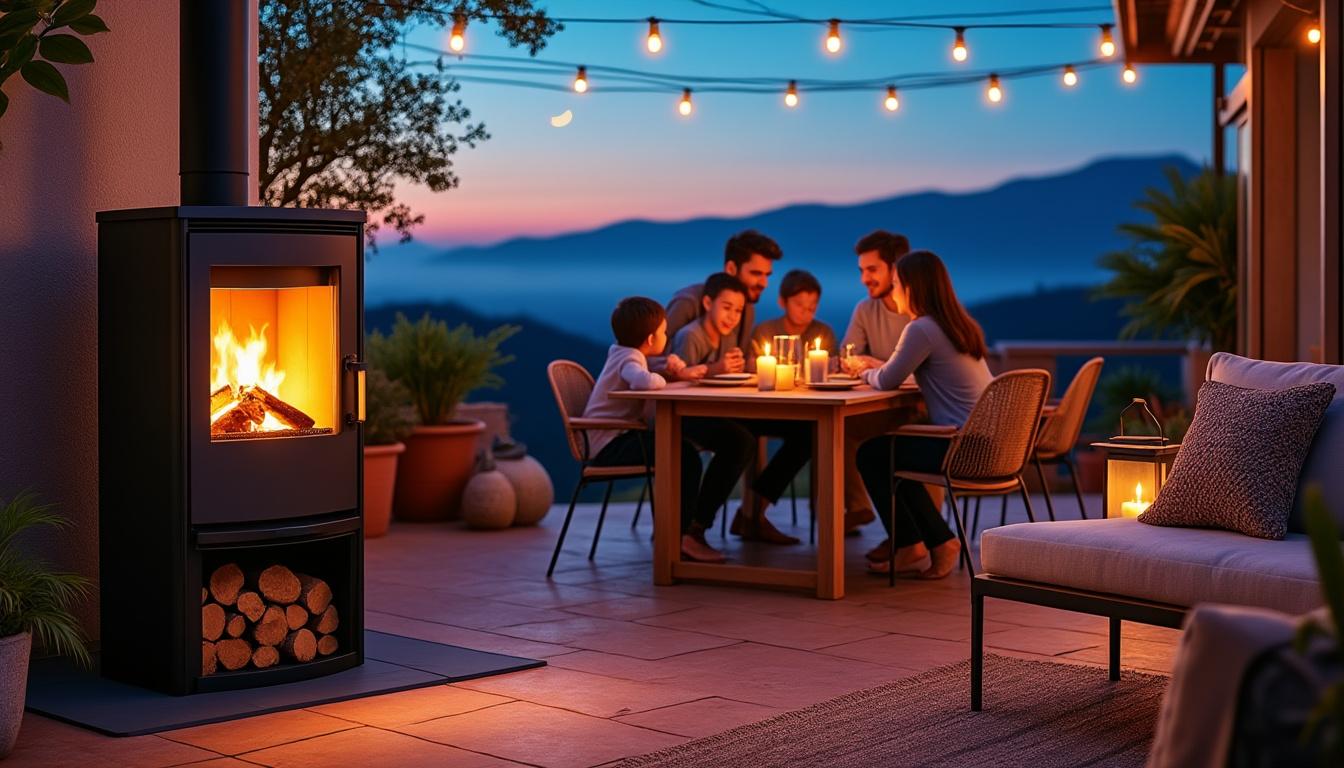 découvrez comment une cheminée extérieure, un barbecue et un poêle à bois transforment votre terrasse en un espace chaleureux et convivial, parfait pour partager des moments inoubliables en plein air.