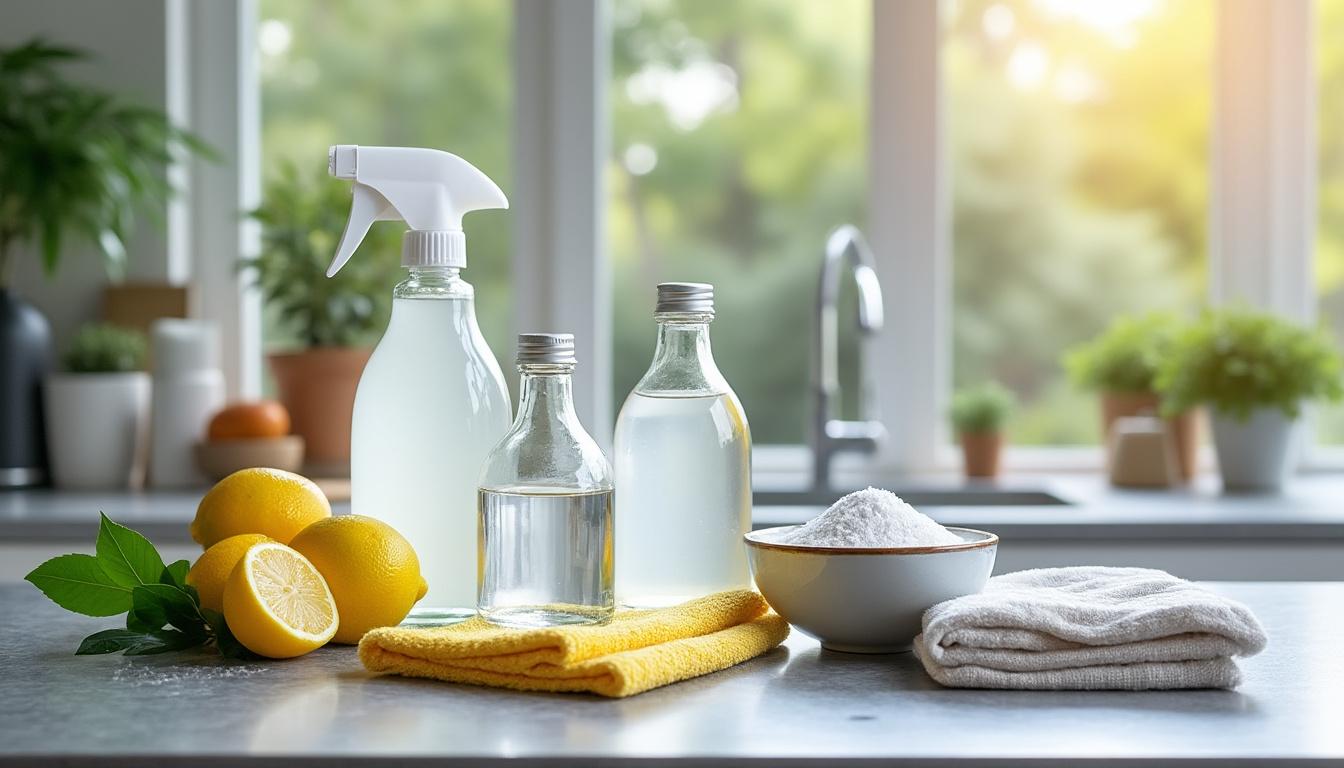 apprenez à fabriquer vos nettoyants multi-usages écologiques, efficaces et économiques pour une maison saine et respectueuse de l'environnement.