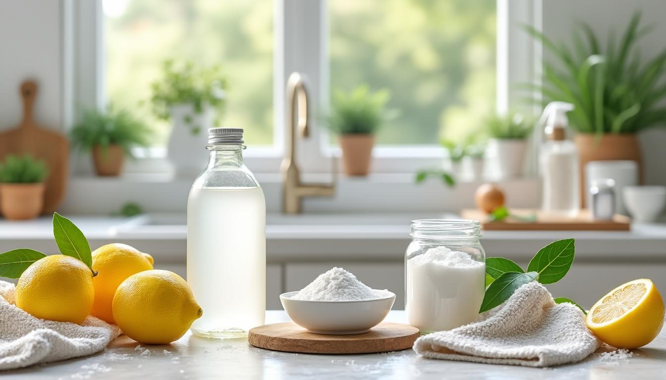 apprenez à fabriquer facilement vos nettoyants multi-usages écologiques, efficaces et économiques pour un intérieur sain et respectueux de l'environnement.