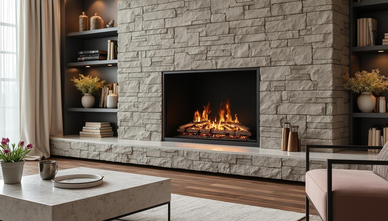 découvrez comment sublimer votre cheminée avec la pierre de parement, alliant élégance et chaleur pour un intérieur accueillant et raffiné.