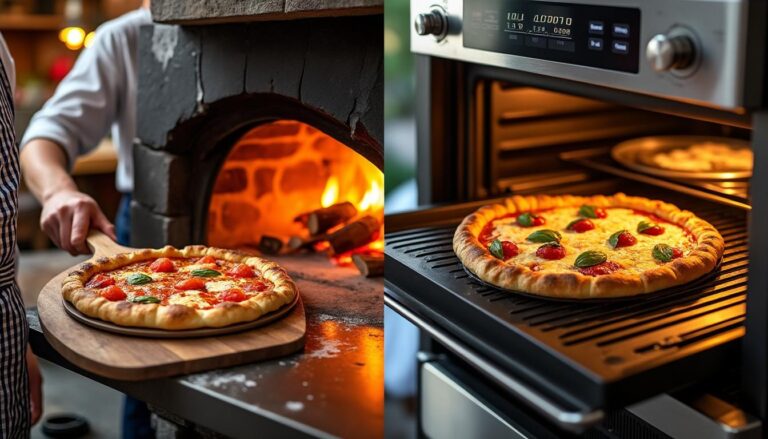 découvrez les différences entre la tarte flambée cuite au four à bois traditionnel et celle préparée au four électrique moderne, pour choisir la méthode qui sublimera vos recettes.