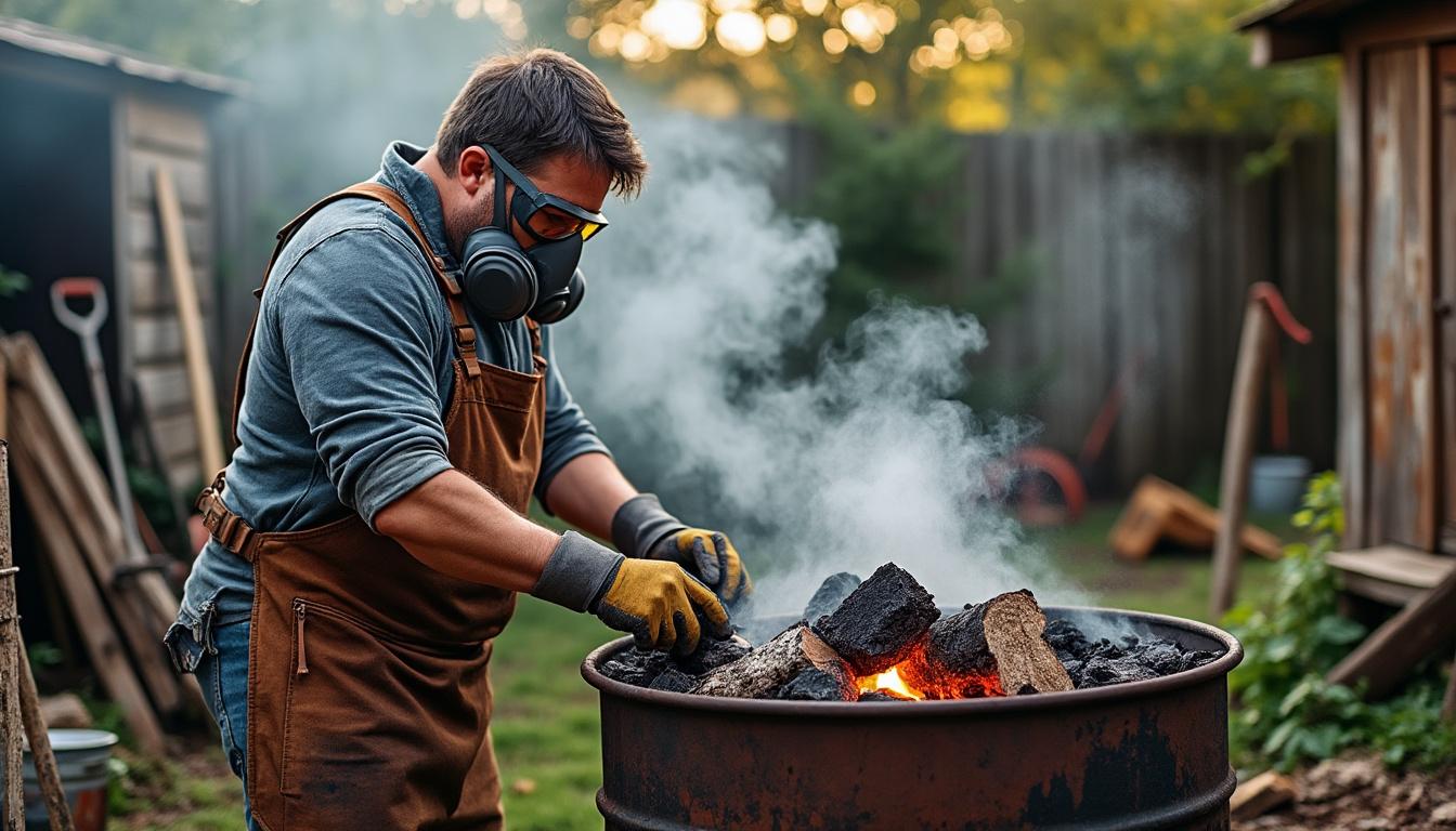 découvrez notre guide pratique pour fabriquer votre charbon de bois artisanal chez vous, étape par étape, avec des méthodes simples et écologiques.