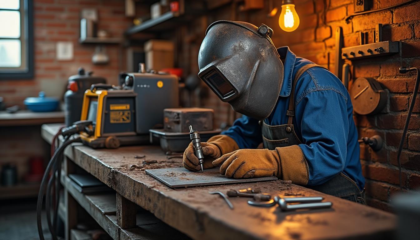 découvrez notre guide pratique d'initiation à la soudure à l'arc, spécialement conçu pour les débutants. apprenez les bases du travail du métal dans une cabane fiéutée, avec des conseils simples et sécurisés.