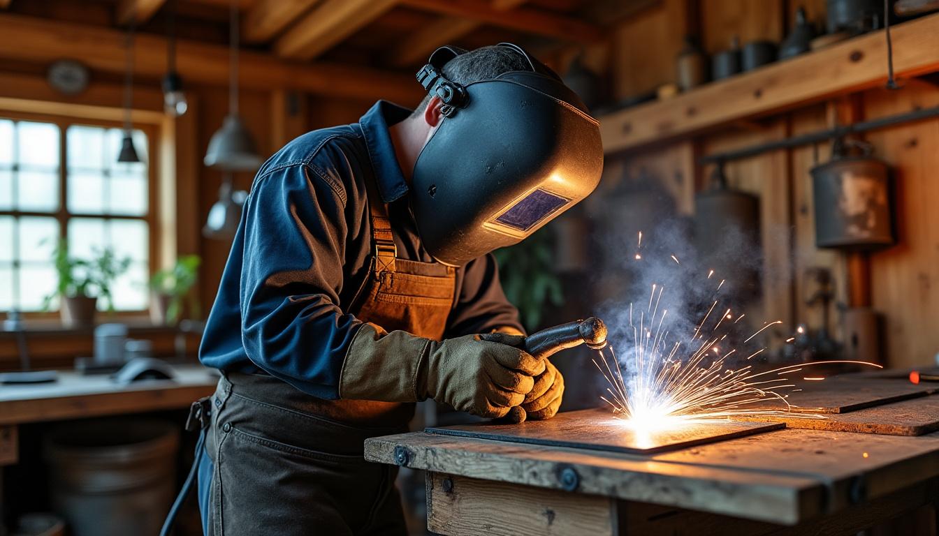 découvrez notre guide pratique d'initiation à la soudure à l'arc, spécialement conçu pour les débutants. apprenez les techniques essentielles pour travailler le métal en toute sécurité dans votre cabane fiéutée.