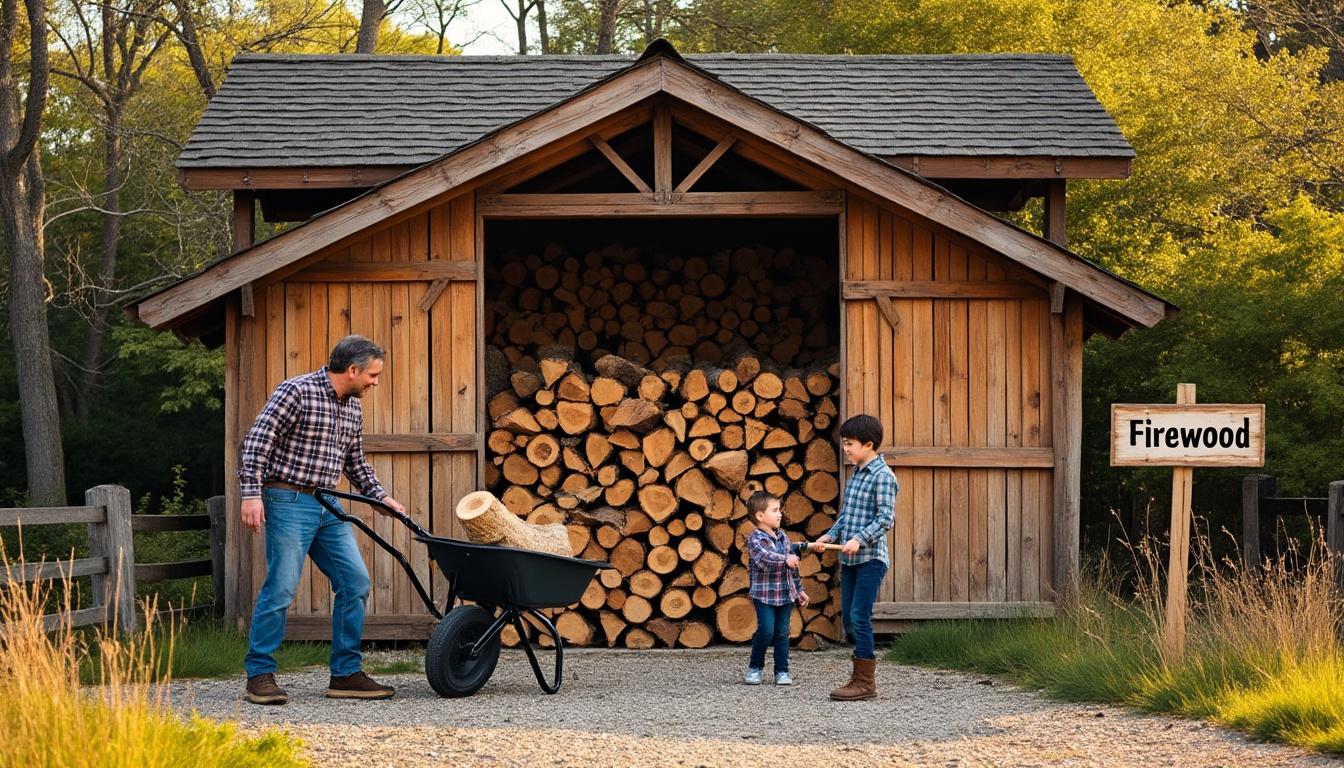 découvrez les meilleures méthodes pour entreposer efficacement votre bois de chauffage et assurer une combustion optimale tout en préservant la qualité du bois.