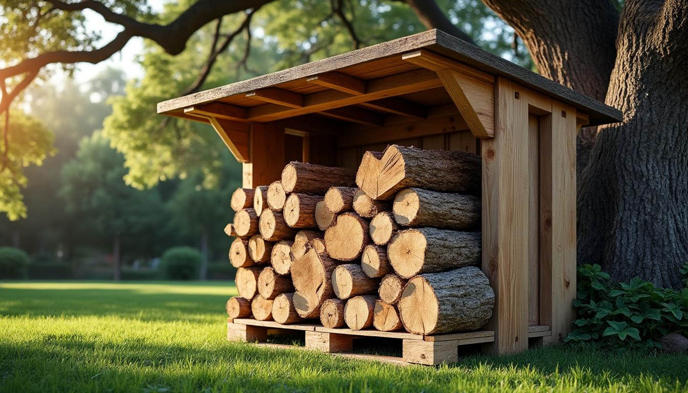 découvrez les meilleures méthodes pour entreposer efficacement votre bois de chauffage et assurez-vous un approvisionnement sec et prêt à l'emploi tout au long de l'hiver.