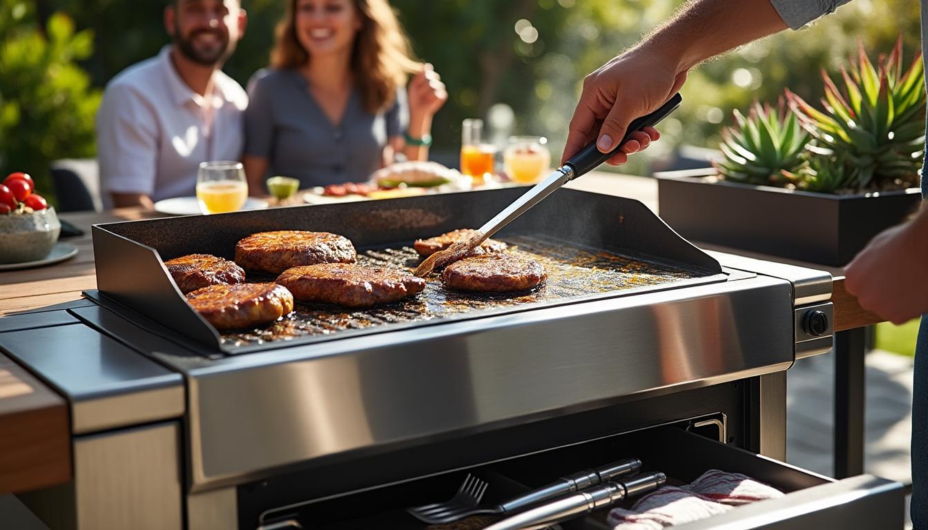découvrez la hauteur idéale pour cuisiner confortablement sur une plancha barbecue grâce à notre guide pratique sur bbq-plancha.fr. astuces et conseils pour réussir vos repas en plein air.