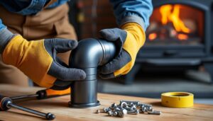 découvrez notre guide complet pour installer facilement les coudes sur les conduits de raccordement des poêles à bois et garantir une installation sûre et efficace.