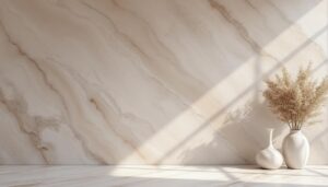 découvrez notre peinture murale décorative tadelakt effet marbre en teinte subtil taupe, disponible en pot de 5 litres pour un rendu élégant et naturel.