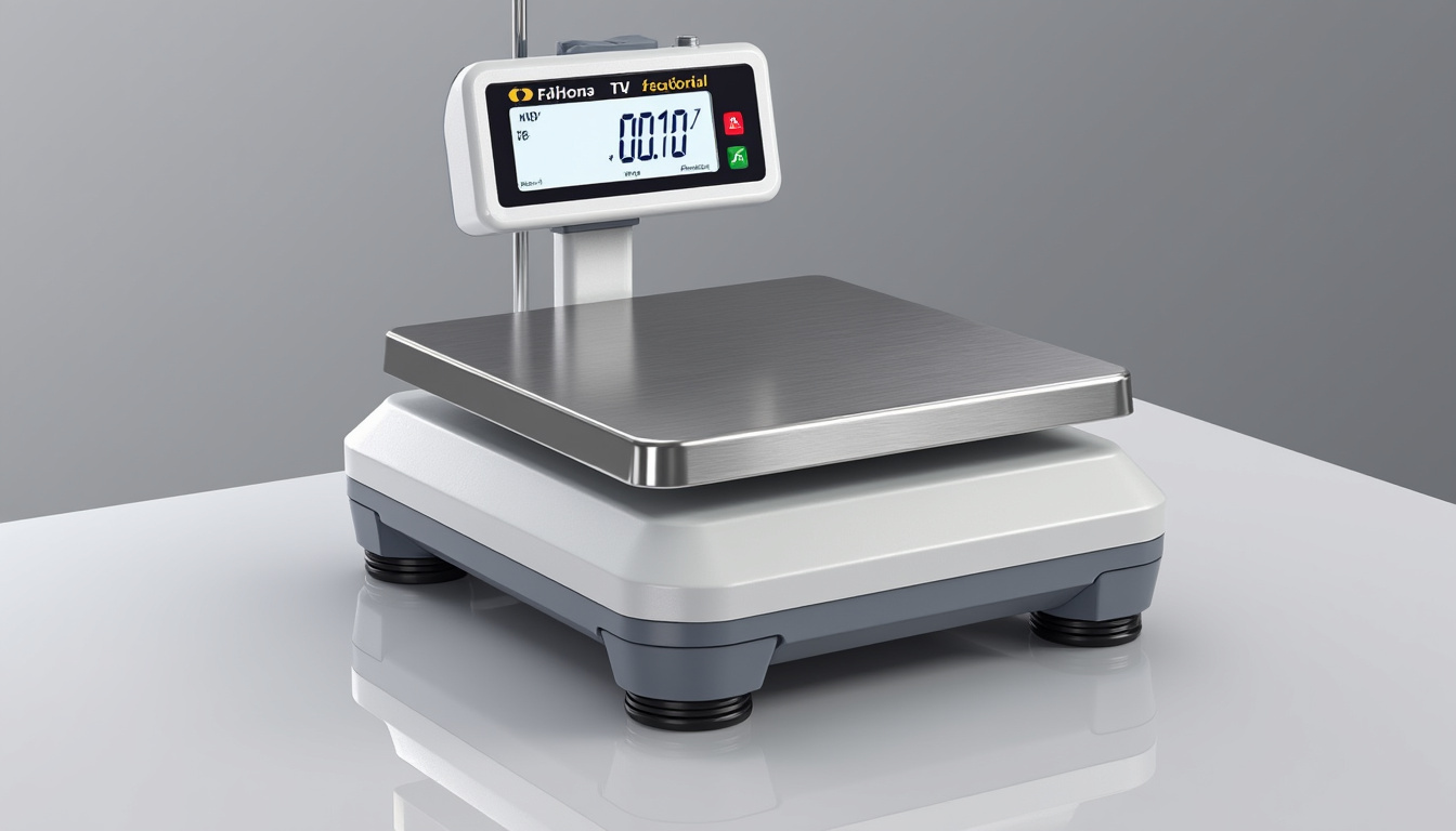 balance électronique polyvalente pour sol ou table, modèle 6017, idéale pour des mesures précises et fiables dans divers environnements professionnels et domestiques.