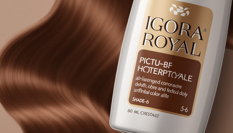 découvrez la coloration igora royal 5-6 châtain clair marron intense en flacon de 60ml, idéale pour une couleur riche et naturelle qui sublime vos cheveux avec éclat et longévité.