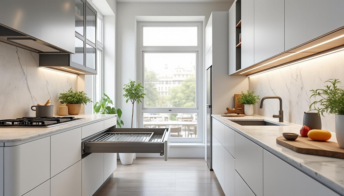 explorez nos solutions innovantes conçues pour des cuisines accessibles aux personnes à mobilité réduite (pmr), alliant fonctionnalité et design pour un confort optimal.