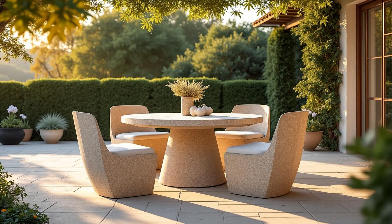 découvrez l'ensemble de jardin en pierre naturelle castano, alliant élégance et durabilité pour sublimer votre extérieur avec un matériau noble et résistant.