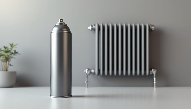peinture aérosol 400 ml en spray couleur gris ral 7016, spécialement conçue pour radiateurs. application facile, finition durable et résistance à la chaleur pour un résultat professionnel.