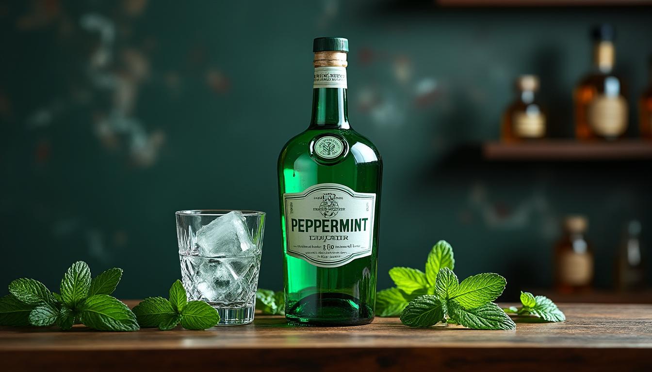 découvrez peppermint vert 21°, une liqueur rafraîchissante en bouteille de 70 cl, parfaite pour vos cocktails et moments conviviaux.
