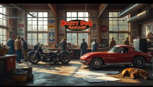 découvrez dusty dog garage sur web-spot, l'atelier où la passion du vintage rencontre l'expertise mécanique pour des véhicules uniques et restaurations sur mesure.