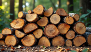 achetez votre bois de chauffage en vrac : mélange de feuillus durs, coupés à 50 cm, au prix de 76€ le stère. idéal pour un chauffage efficace et économique.