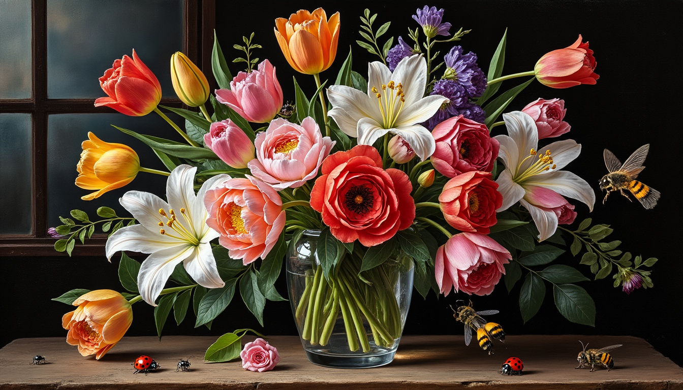découvrez les significations cachées et les secrets des fleurs dans la peinture hollandaise du siècle d’or avec fabien robaldo, expert en tableaux et art. une exploration fascinante de l’art floral et de son symbolisme.