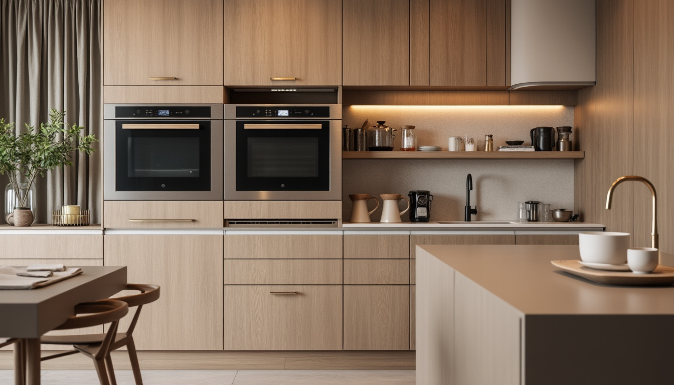 découvrez comment optimiser votre espace en rangeant vos appareils électroménagers dans un meuble à portes coulissantes, alliant praticité et design élégant.