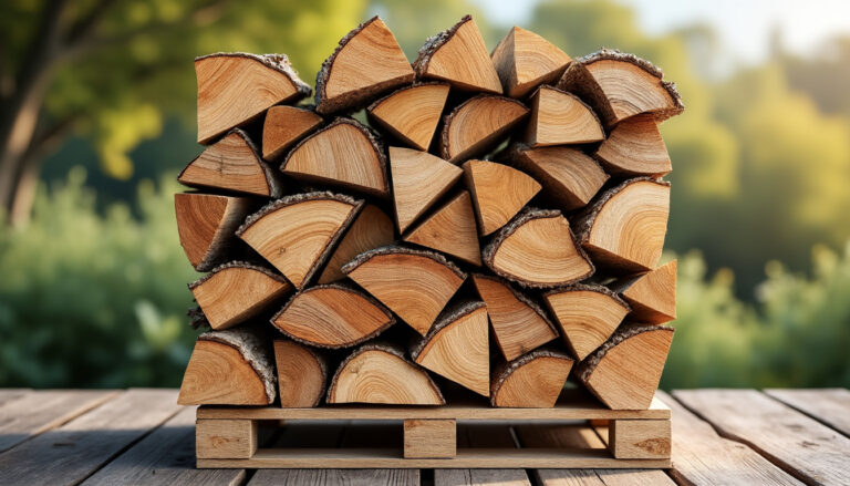 découvrez notre palette de 1,5 stère de bois de chauffage, mélange de feuillus durs en bûches de 33 cm, au tarif avantageux de 96,33€ le stère. chauffez votre maison efficacement et à prix compétitif.