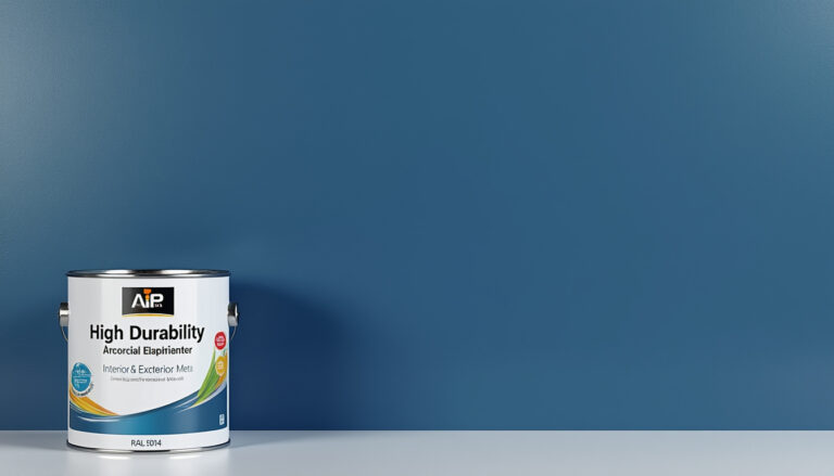 peinture antirouille haute résistance en ral 5014 bleu pigeon, spécialement conçue pour protéger les surfaces métalliques intérieures et extérieures contre la corrosion tout en offrant une finition durable et esthétique.