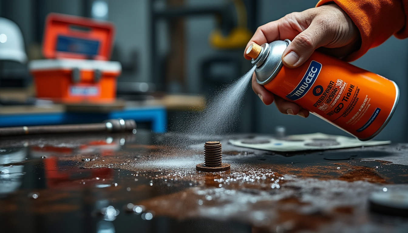 découvrez le prociron dlh18, un dégrippant lubrifiant hydrophobe en aérosol de 500 ml, idéal pour protéger et entretenir efficacement vos mécanismes contre la corrosion et l'usure.