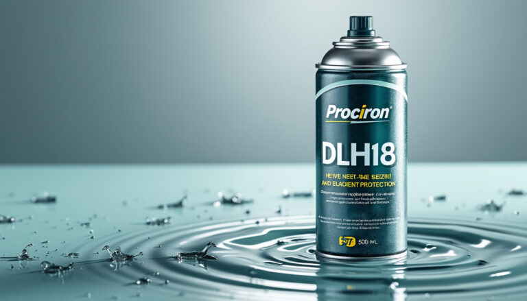 découvrez prociron dlh18, dégrippant lubrifiant hydrophobe en aérosol de 500 ml, idéal pour une protection durable contre la corrosion, l'humidité et le grippage. performance optimale garantie.