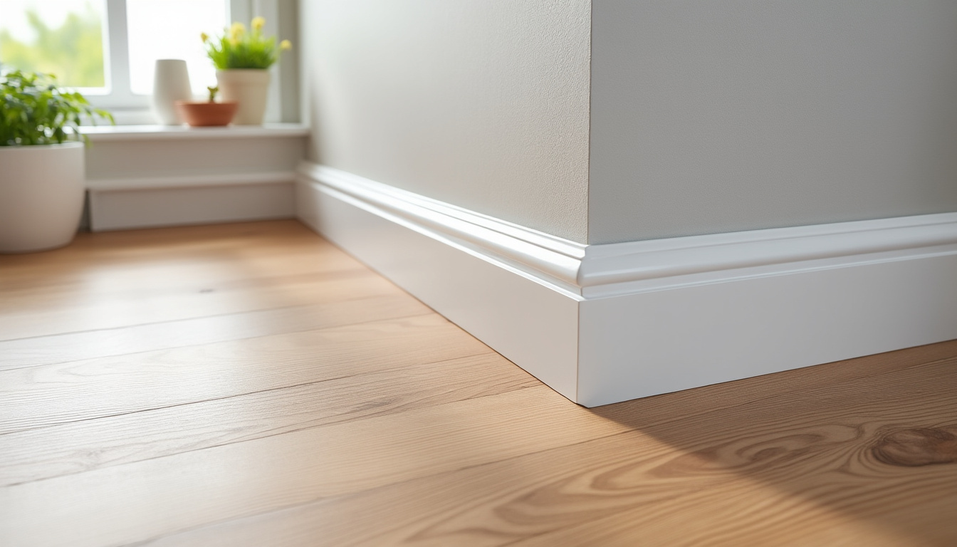 découvrez les plinthes madeinnature : blanches, souples ou en pvc avec adhésif double-face, disponibles en hauteurs de 6 cm et 12 cm pour une finition élégante et facile à installer.