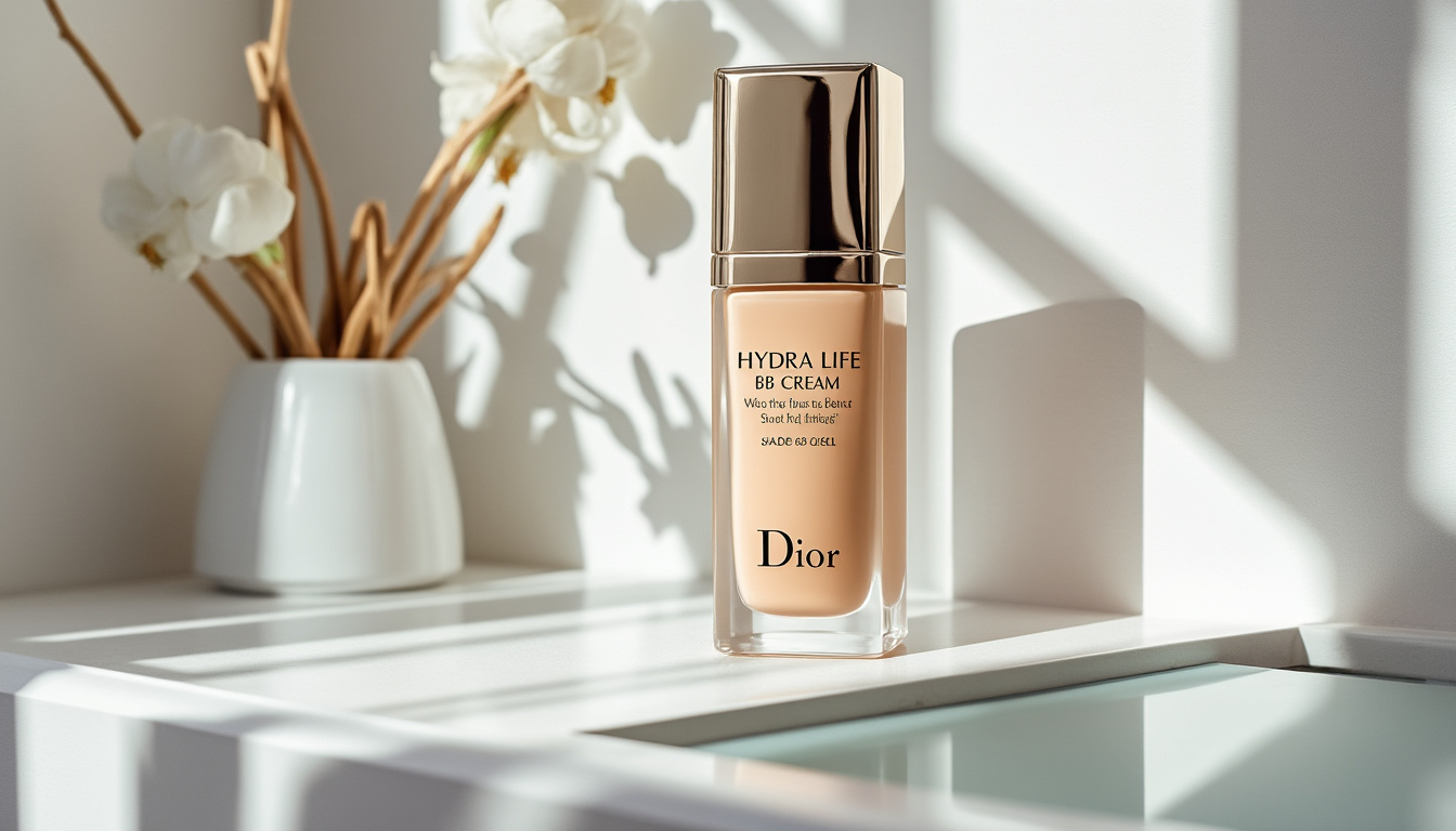 découvrez la bb crème dior hydra life teinte 03 ocre soleil en flacon de 50 ml, pour un teint naturel, lumineux et hydraté toute la journée.