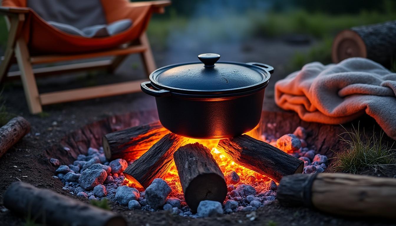découvrez comment maîtriser la cuisson en marmite sur feu ouvert avec un dutch oven. apprenez astuces, techniques et recettes pour des plats savoureux et authentiques.