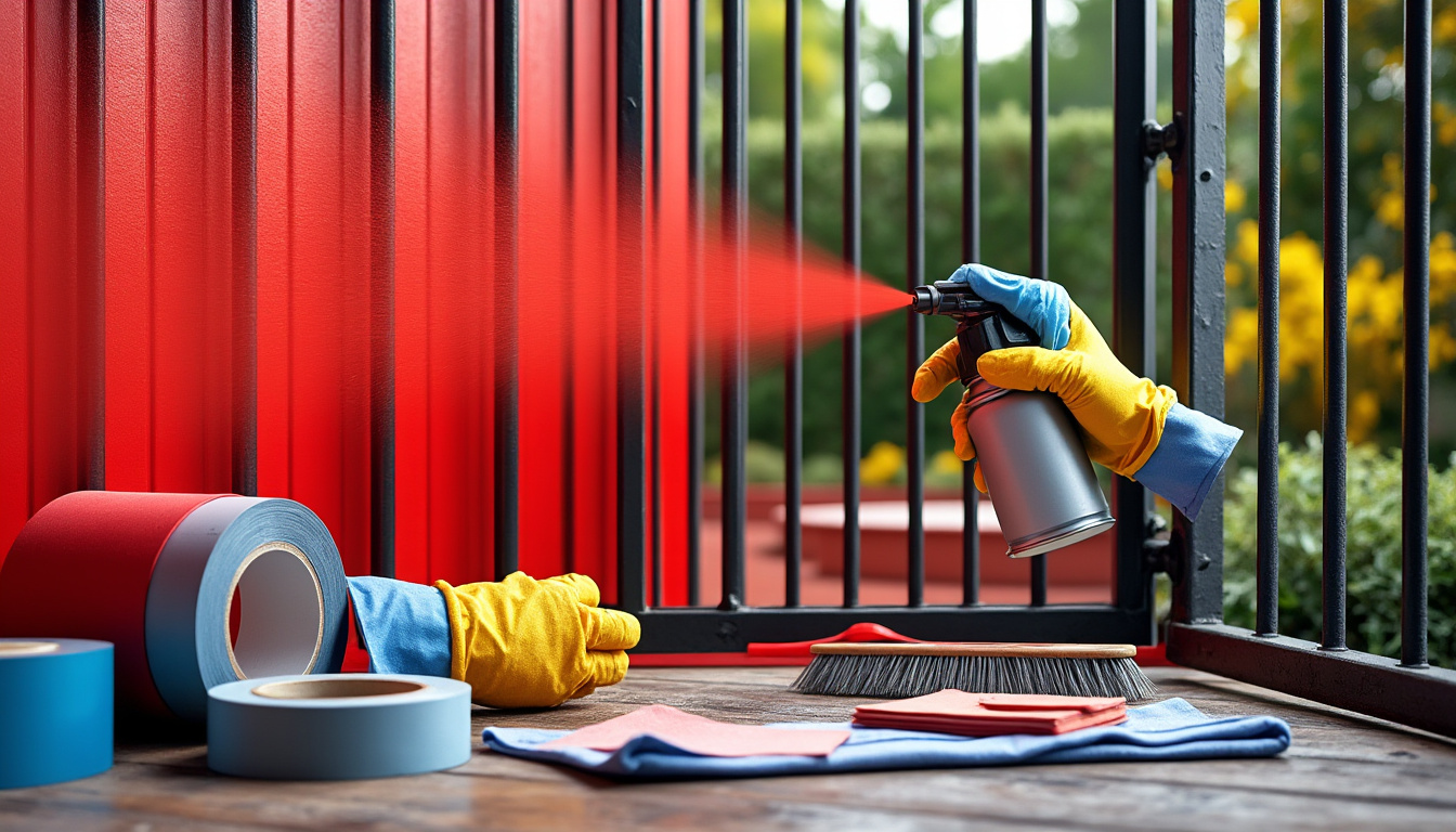 découvrez notre guide pratique pour relooker facilement un portail en fer grâce à une peinture en spray. astuces et étapes pour un résultat durable et esthétique.