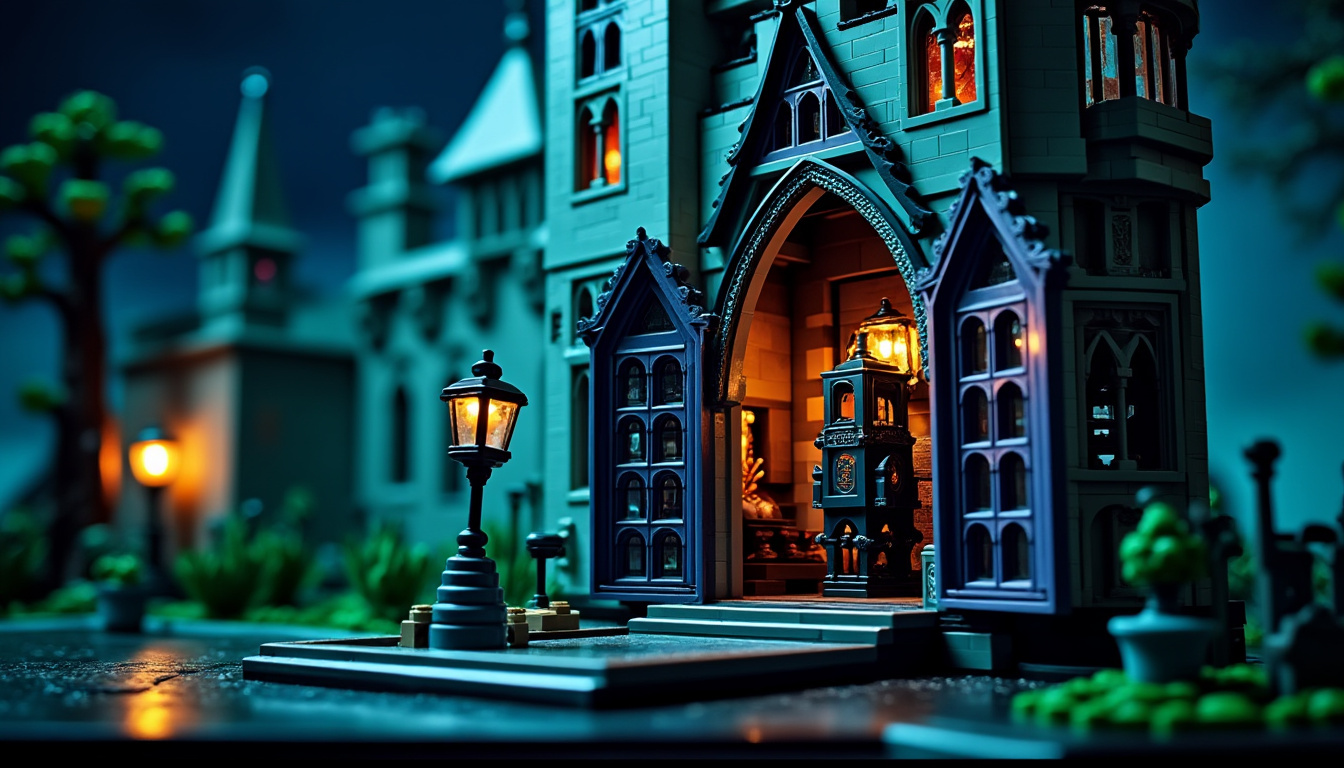 découvrez le set lego® creator expert 10273 et plongez dans l'ambiance mystérieuse et captivante de la maison hantée de la fête foraine. construisez une expérience unique pleine de détails effrayants et amusants.