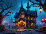 découvrez le set lego® creator expert 10273 et explorez la maison hantée mystérieuse de la fête foraine. un bâtiment détaillé pour des heures de construction immersive et d'aventures effrayantes.
