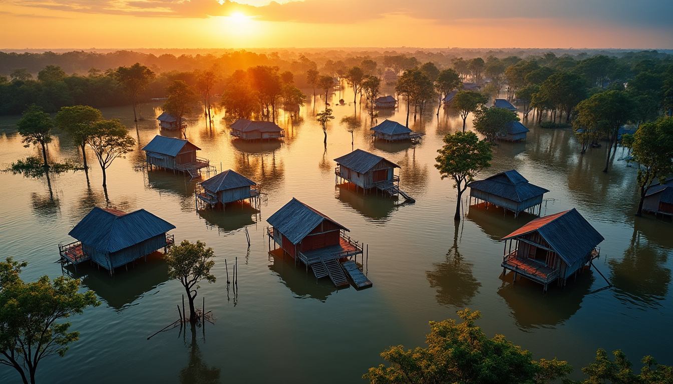 découvrez le tonlé-sap, le majestueux lac d'eau douce au cœur de l'asie du sud-est, berceau de biodiversité et source essentielle de vie pour des millions de personnes.