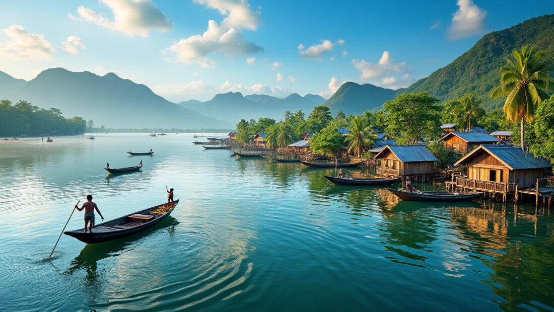découvrez le tonlé-sap, le majestueux lac d'eau douce au cœur de l'asie du sud-est, célèbre pour sa biodiversité unique et son importance culturelle et économique.