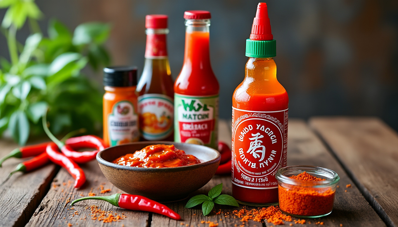 découvrez les sauces piquantes asiatiques incontournables dans ce guide complet, un tour d'horizon des saveurs les plus populaires pour relever vos plats avec authenticité et piquant.