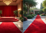 découvrez le tapis rouge réutilisable haute performance, parfait pour vos événements et cérémonies. idéal pour mariages, utilisable en intérieur comme en extérieur, modèle podium 3078 alliant élégance et durabilité.