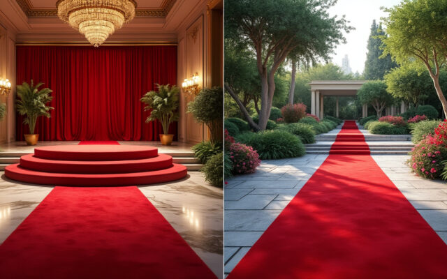 découvrez le tapis rouge réutilisable haute performance, parfait pour vos événements et cérémonies. idéal pour mariages, utilisable en intérieur comme en extérieur, modèle podium 3078 alliant élégance et durabilité.