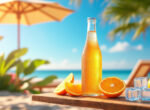 découvrez le parasol spritz, un cocktail pétillant en bouteille de 70 cl, parfait pour vos moments de détente et de convivialité.
