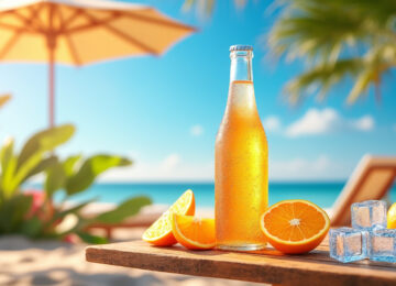 découvrez le parasol spritz, un cocktail pétillant en bouteille de 70 cl, parfait pour vos moments de détente et de convivialité.