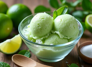 découvrez notre recette facile de sorbet au citron vert fait maison, une fraîcheur éclatante prête en un instant et sans besoin de sorbetière. parfait pour se rafraîchir naturellement cet été !