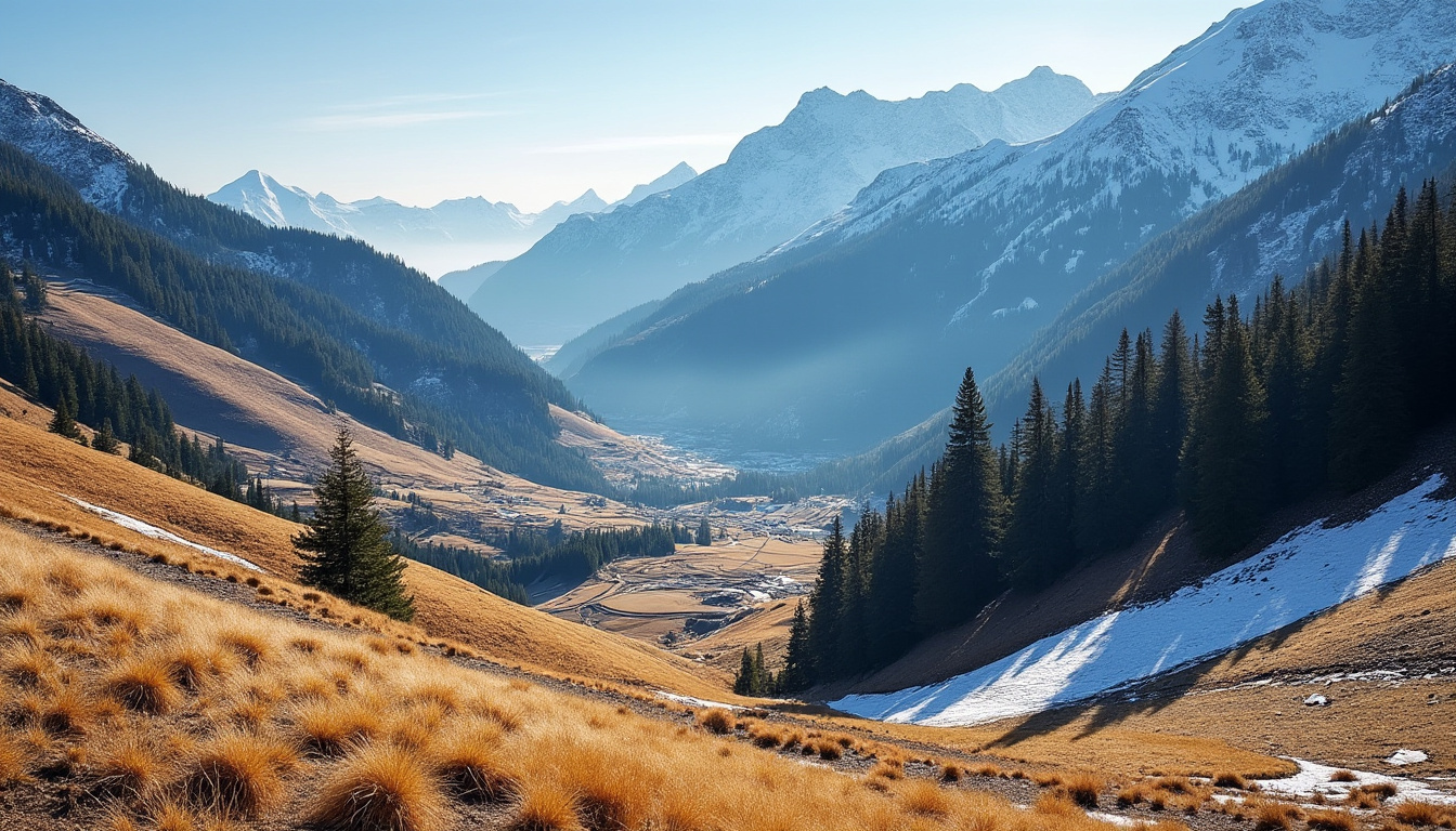 découvrez les différences entre adret et ubac, les versants ensoleillés et ombragés de la montagne, pour mieux comprendre leur impact sur le climat et la végétation.
