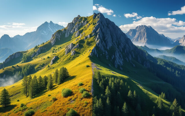 découvrez les différences entre adret et ubac, les versants ensoleillés et ombragés des montagnes, et comprenez leur impact sur le climat, la végétation et l'environnement.