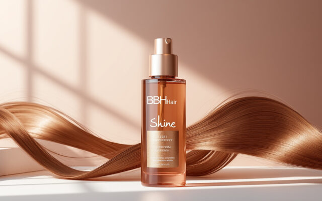 découvrez la coloration bbhair shine en nuance 5 châtain clair, flacon de 60ml, pour une couleur éclatante et une brillance naturelle.