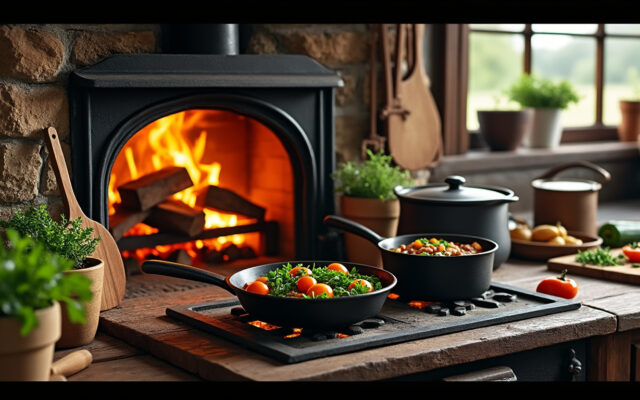 découvrez comment cuisiner efficacement sur un poêle à bois, les astuces pour réussir vos plats et les précautions à prendre pour une cuisson optimale et sécurisée.