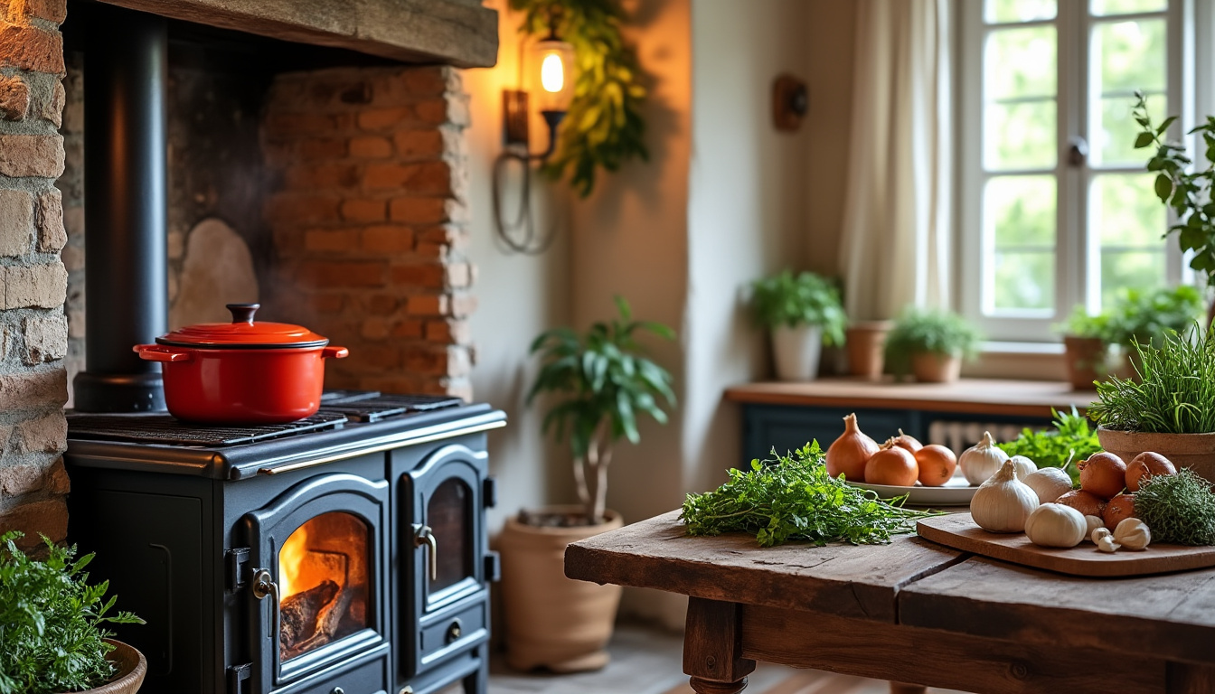 découvrez comment cuisiner sur un poêle à bois, les astuces pratiques et les conseils pour réussir vos repas en utilisant ce mode de cuisson traditionnel.